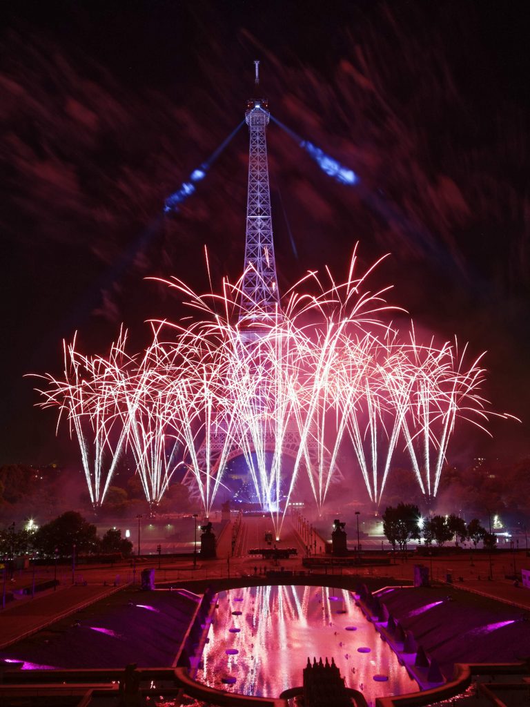 Le plus beau feu d'artifice sous le signe des Jeux olympiques 2024