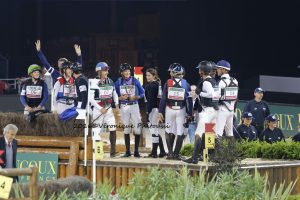 Devoucoux Derby Indoor au Salon du Cheval, champions olympiques, 45 ans