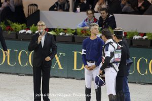 Devoucoux Derby Indoor au Salon du Cheval, champions olympiques, 45 ans