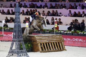 Devoucoux Derby Indoor au Salon du Cheval, champions olympiques, 45 ans