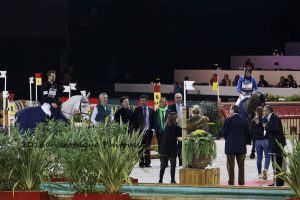 Devoucoux Derby Indoor au Salon du Cheval, champions olympiques, 45 ans